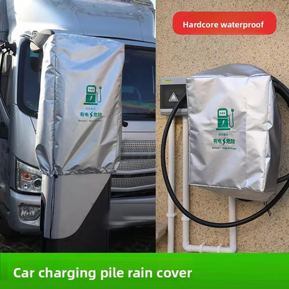 For Most Outdoor EV Charger Universal Electric Vehicle Charger Station Rain Cover Protector Rain Sun UV Snow Protections Cover
