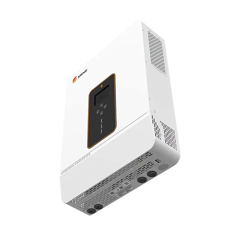 SRNE Hybrid Solar Inverter 8/10KW Max PV 500V 48V To 110/240VAC Suppor Split-phase/single-phase Dual MPPT Max 22A Charge Current