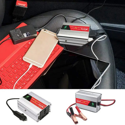 300W Car Inverters 12v 220v Pure Sinus 12V To AC220V Universal Socket Solar Inverter LED Light Display Car Inverters 50Hz