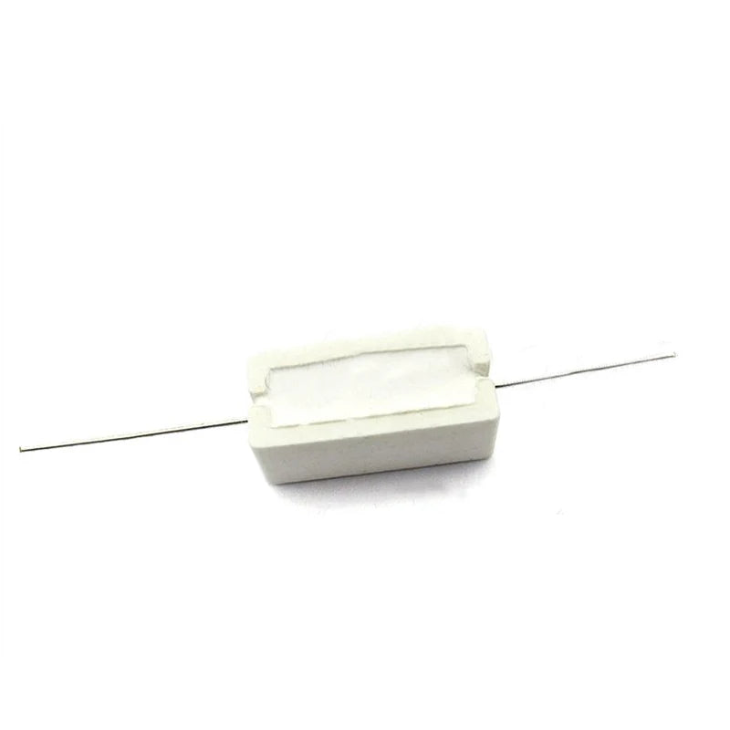 10pcs 5W 10W BPR56 ceramic resistors 0.1 ~ 10k ohm 0.33R 1R 10R 100R 0.22 0.33 1 10 100 1K 10K Cement resistence ohms