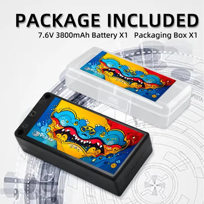 VSVAW Lipo Battery 2S 7.4V 7.6V 3800/4200/4500/6200/6800mAh HV Shorty Hard Case With T XT60 Plug For RC Car Airplane Truck Boat