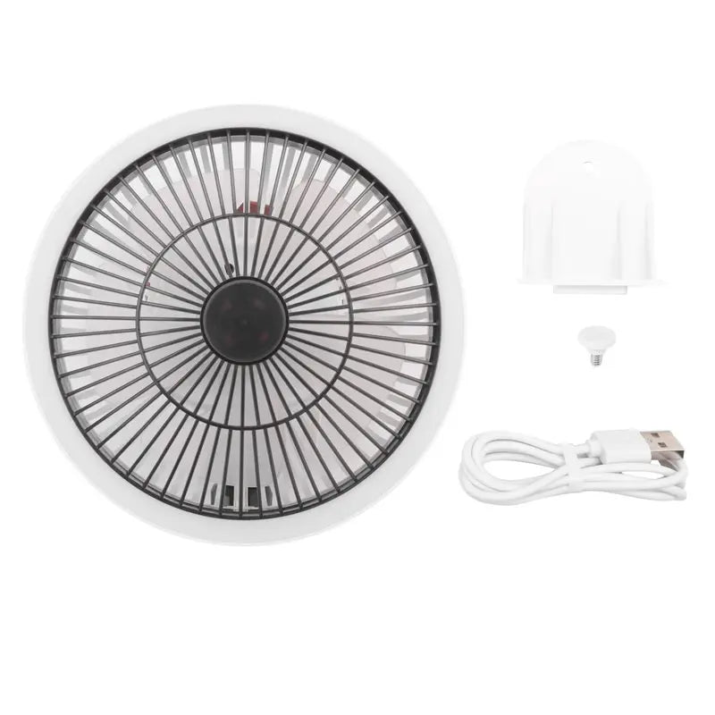 [B25B!】 Household Wall-Mounted Small Fan Charging Multi-Functional Rechargeable Fan Portable Shaking Electric Fans