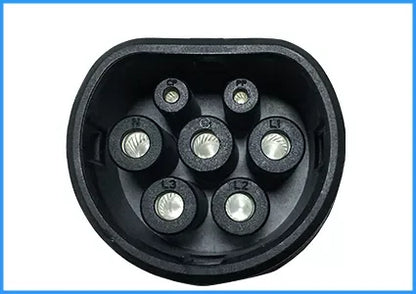 Custom Portable IEC 62196 2.8 LCD Lithium Battery EV Charger Smart EV Charger 250V Max 4.5M type 2 ports