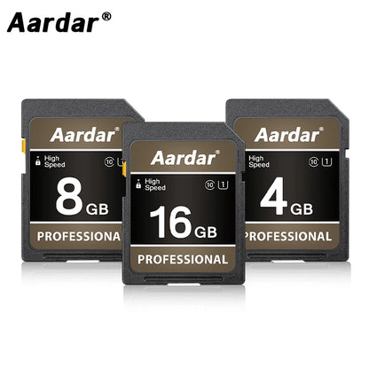 256MB 512MB 1G 2G 4G 8G 16G 32G 64G Memory SD Card High Speed Professional Storage Aardar Camera Memory Card U1 Class 10 UHS-I