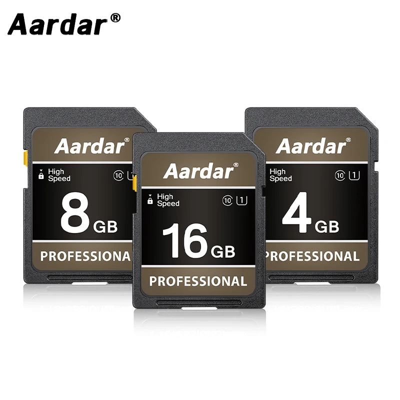 256MB 512MB 1G 2G 4G 8G 16G 32G 64G Memory SD Card High Speed Professional Storage Aardar Camera Memory Card U1 Class 10 UHS-I