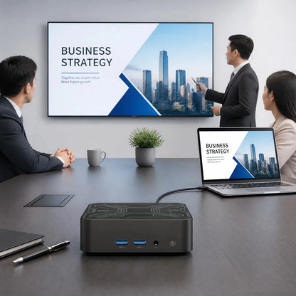 New Mini PC Core i9 10980HK 16GB 1TB 2TB Portable SSD 4K HD Gaming Gamer Desktop Computer