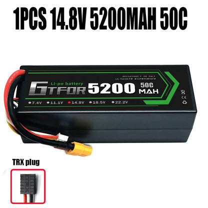 Batteries Lipo 7.4V 11.1V 15.2V 14.8V 22.2V 2S 3S 4S 6S 5200Mah 7000mAh 9200mAh 10000mAh for RC Car Truck Evader BX Truggy