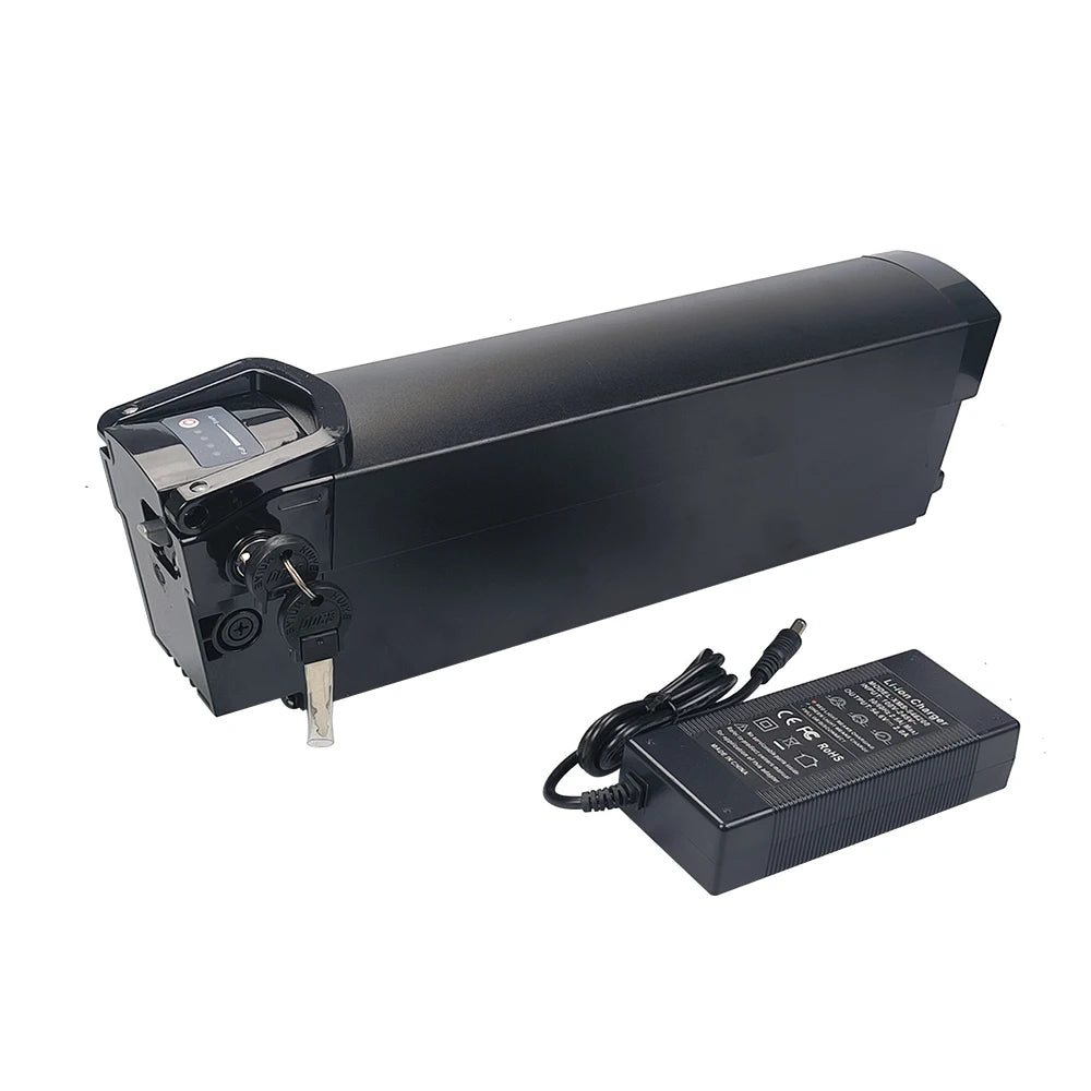 Lithium-ion Battery Pack for Folding Electric Bikes, 36V, 10.4Ah, 15Ah, 17.5Ah, 630Wh, 500W, 750W, QuietKat Bandit, VELEC R36