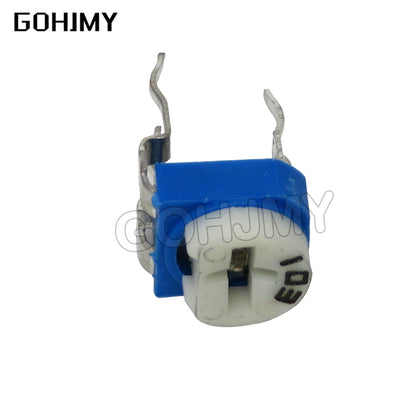 20PCS RM065 Trimmer Potentiometer Adjustable Resistor 500R 1K 5K 10K 20K 50K 100K 200K 500K 1M RM-065 Variable Resistors