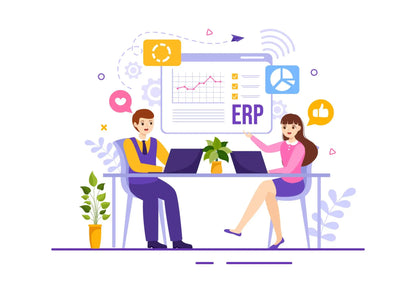 Advanced ERP Solution Software for Android IOS Web Inventory Management CRM HR Payroll Accounting Real-Time Analytics Platform