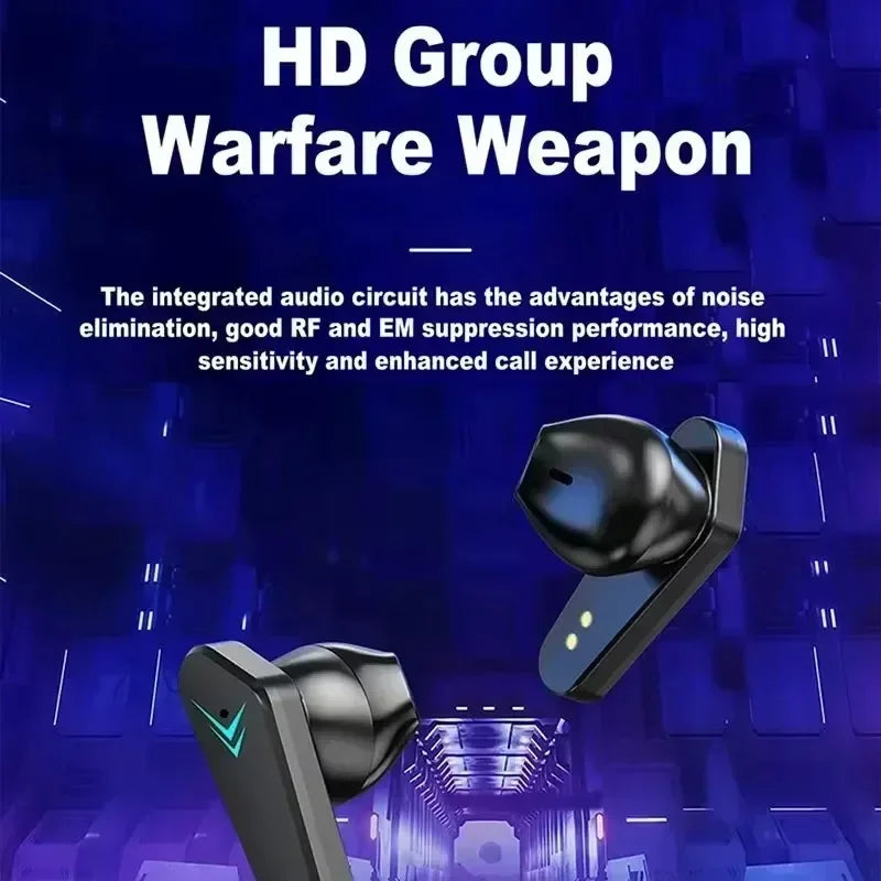 New TWS headset Bluetooth wireless gamer headset gamer with microphone hands-free apply to smartphones