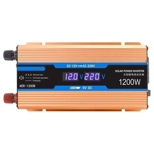 VELIF-Multifunctional Power Inverter 12V DC To 220V AC Inverter Vehicle-Mounted Voltage Inverter