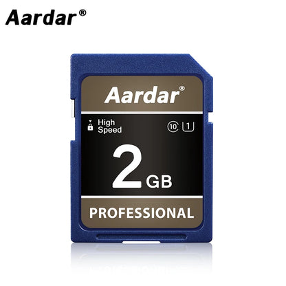 256MB 512MB 1G 2G 4G 8G 16G 32G 64G Memory SD Card High Speed Professional Storage Aardar Camera Memory Card U1 Class 10 UHS-I