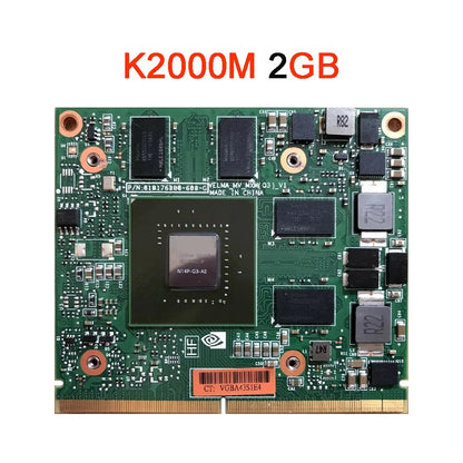 Quadro K610M 1GB K1000M K1100M K2000M K2100M 2GB Video Card K610 K1000 K1100 K2000 K2100 For iMac A1311 A1312 2010 2011