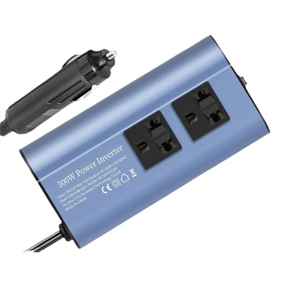 A69E500W Modified Wave Inverter 12V/24V To 220V Car Inverter Converter Modified Wave Inverter Portable Automotive Charger Invert