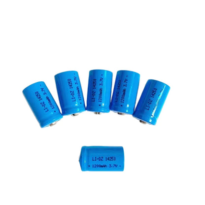 3.7V 14250 Rechargeable Lithium Battery LS14250 ER14250H 1/2-R6 1/2 AA 1200mAh Rechargeable ER14250 Lithium Battery