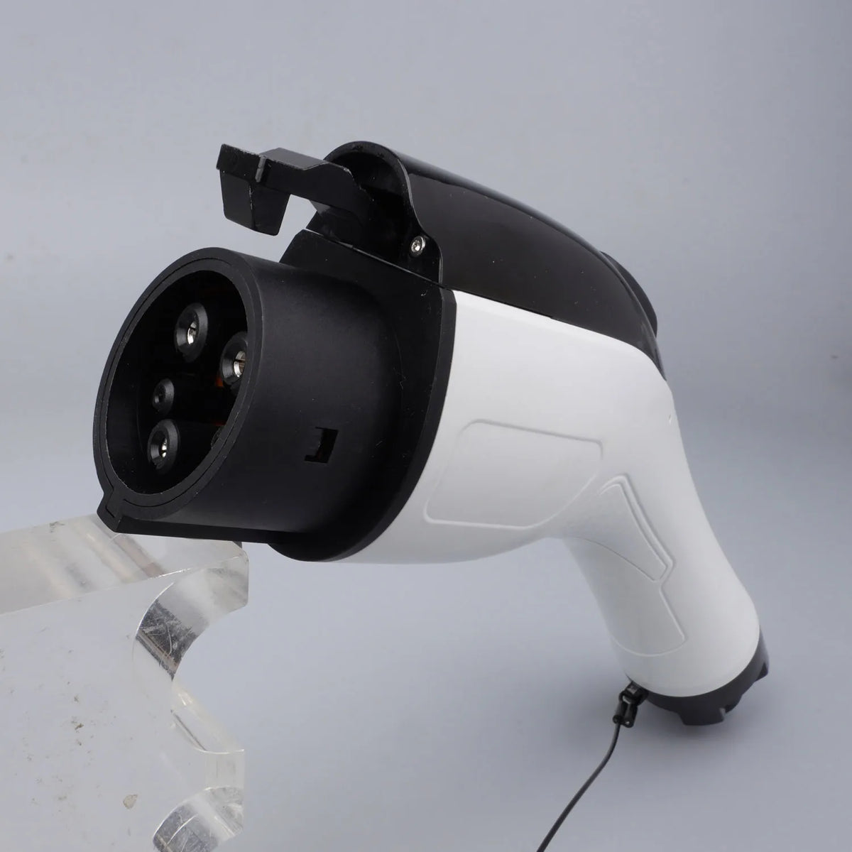 SAE J1772 Type 1 EV Charging Plug 32A 7KW AC Electric Vehicle Charger Connector with Cable Gland, IP54 Waterproof EVSE Charging