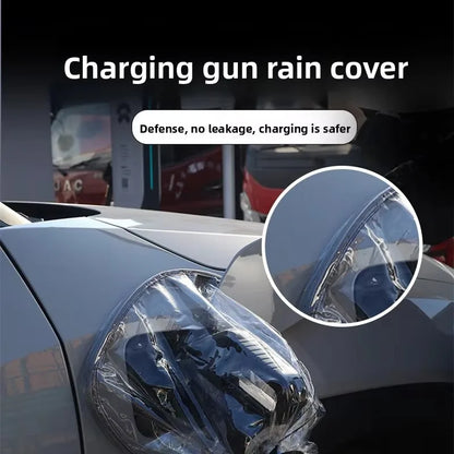 For Most Outdoor EV Charger Universal Electric Vehicle Charger Station Rain Cover Protector Rain Sun UV Snow Protections Cover