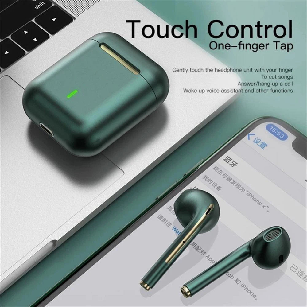 Earbuds True Wireless Earphone Noise Cancelling Update Bluetooth 5.3 Headset HD Music Headphone In-Ear Handsfree With Mic