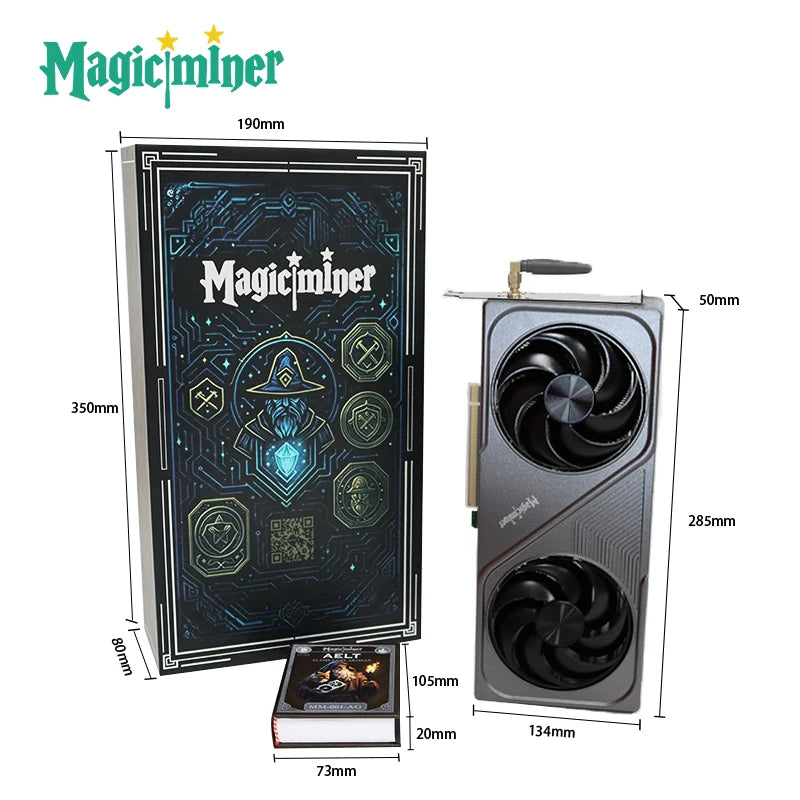 MagicMiner BG01/BG02 4.5~7TH/s Bitcoin Miner Personal Solo Mining Rig Blockchain Lotto Machine with High Hashrate
