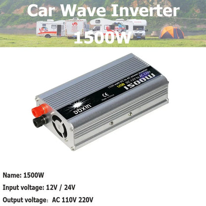 Car Wave Inverter DC 12V 220V 24V 110V AC 300W 500W 800W 1000W 1500W 2000W Inversor Car Adapter Power Solar Inverter Converter