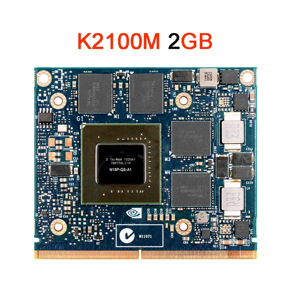Quadro K610M 1GB K1000M K1100M K2000M K2100M 2GB Video Card K610 K1000 K1100 K2000 K2100 For iMac A1311 A1312 2010 2011