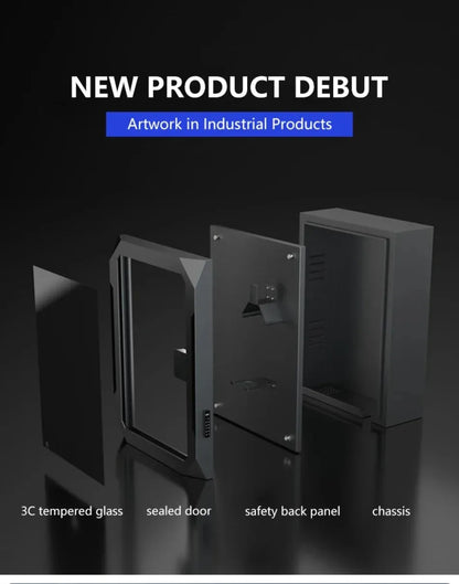 Wall Mount EV Charging Station Box Waterproof Cable Organizer Storage Case Outdoor Indoor Charger Holder for Most EV Chargers