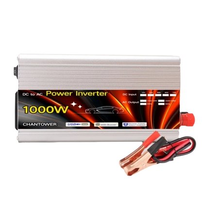 Inverter 12v 220v Solar Inverter 500W 1000W 1500W 2000W Portable Voltage Transformer Auto Charger Converter Car Power Inverter