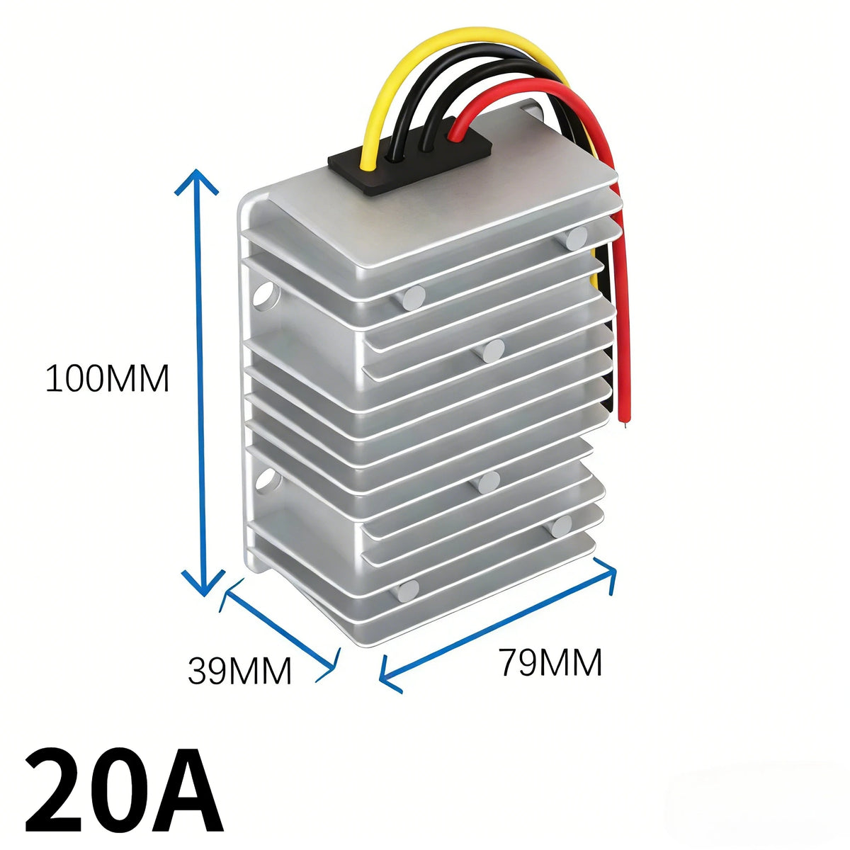 DC Battery Charger 9-36V 12V 24V to 14.6V 13.8V 16.8V 12.6V 5A-25A Constant Current for Lead-acid Lithium Batteries Lifepo4