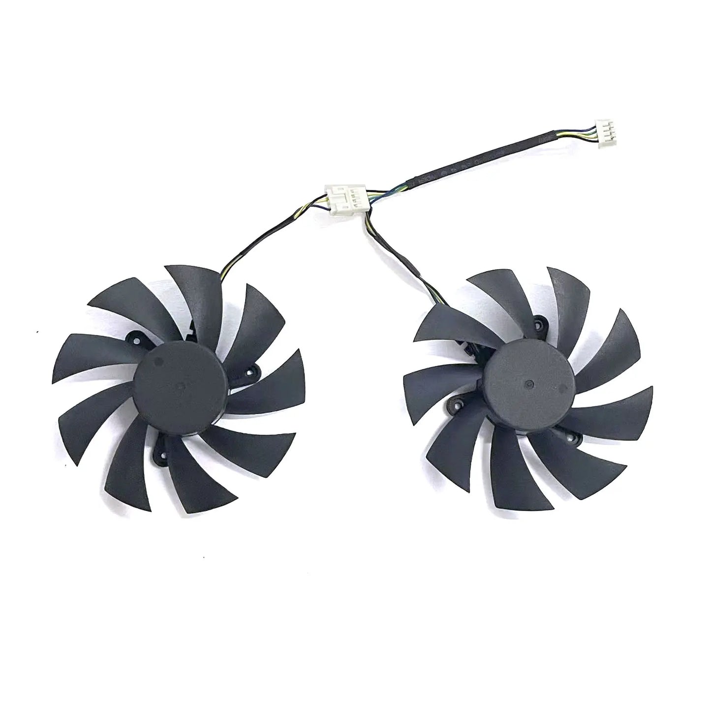 New 51RISC graphics card GPU fan 4PIN 85MM suitable for 51RISC graphics card AMD RX 580 8G 256Bit 2048SP graphics card fan