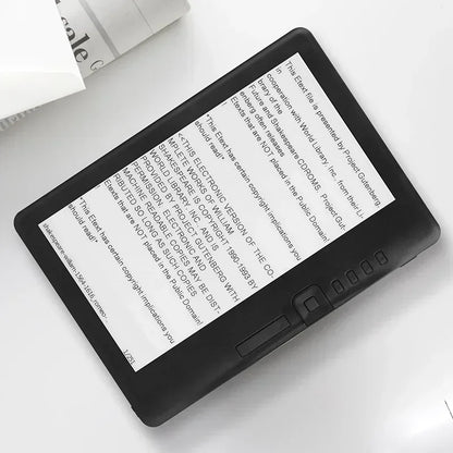 4/8/10GB Portable 7inch Ebook Reader Colorful Screen Supports Memory Card Digital Book Read E‑book Read E‑book Readers