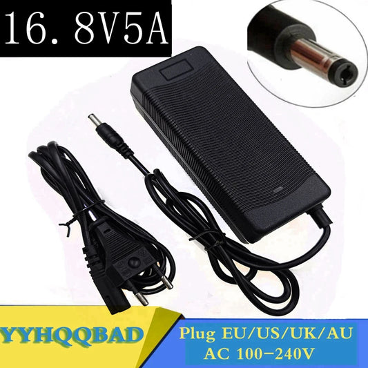 14.4V 14.8V 5A DC 16.8V 3S Lithium Battery Charger for 14500 14650 17490 18500 18650 26500 Polymer Lithium Battery Pack