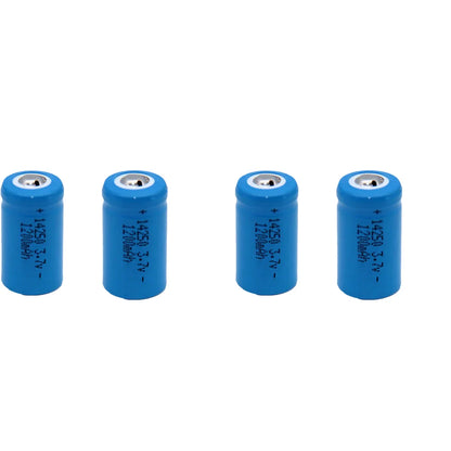 3.7V 14250 Rechargeable Lithium Battery LS14250 ER14250H 1/2-R6 1/2 AA 1200mAh Rechargeable ER14250 Lithium Battery