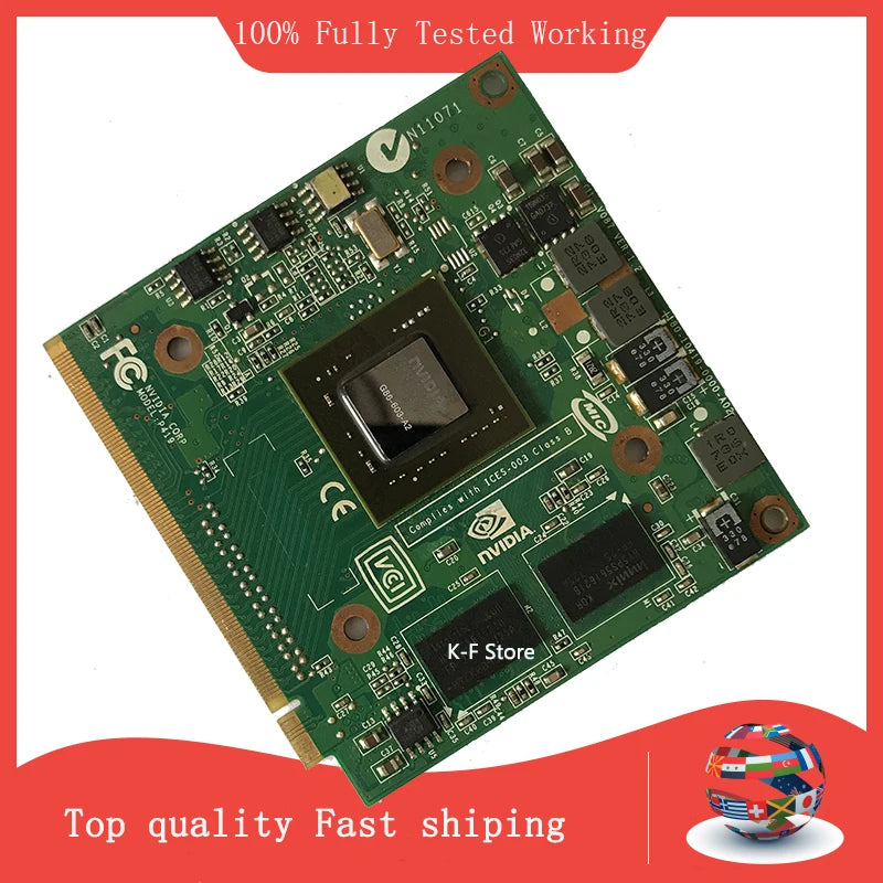For GeForce 8400M GS 8400MGS DDR2 128MB Graphics Video Card for Acer Aspire 5920G 5520 5520G 4520 7520G 7520 7720G Free Shipping