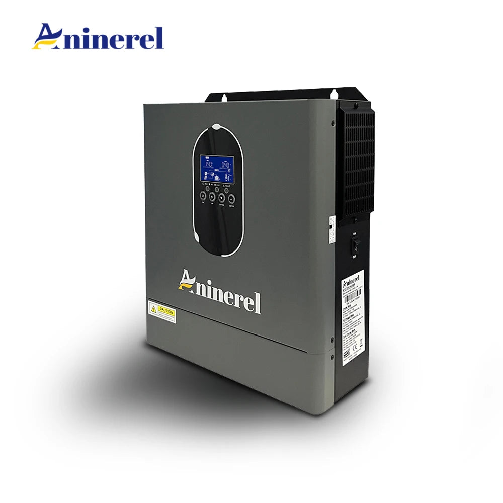 Aninerel 4200W 24V 120A Solar Inverter 120Vac Off-Grid Hybrid Home MPPT Inverter Pure Sine Wave With WIFI