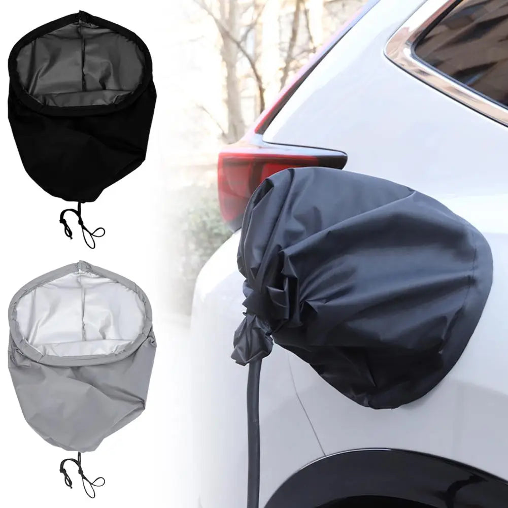 EV Charger Plug Port Rain Cover Magnetic 360° All-round Waterproof Dustproof Charger Gun Protector for Electric Car
