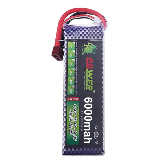 7.4V 3500mah 4200mah 5200mah 6000mah 2S Lipo Battery 35C T Plug for RC Car Truck Buggy Racing Boat