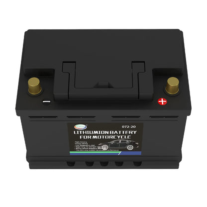 Car Battery 12V LiFePO4 Lithium Iron Phosphate Deep Cycle Built-in BMS 20Ah 40Ah 80Ah 100Ah High-Performance Automotive Battery