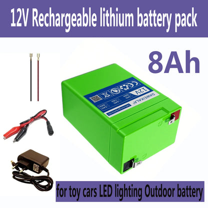12V lithium battery pack Built-in BMS 1200 cycles Alternative lead-acid batteries Rechargeable battery