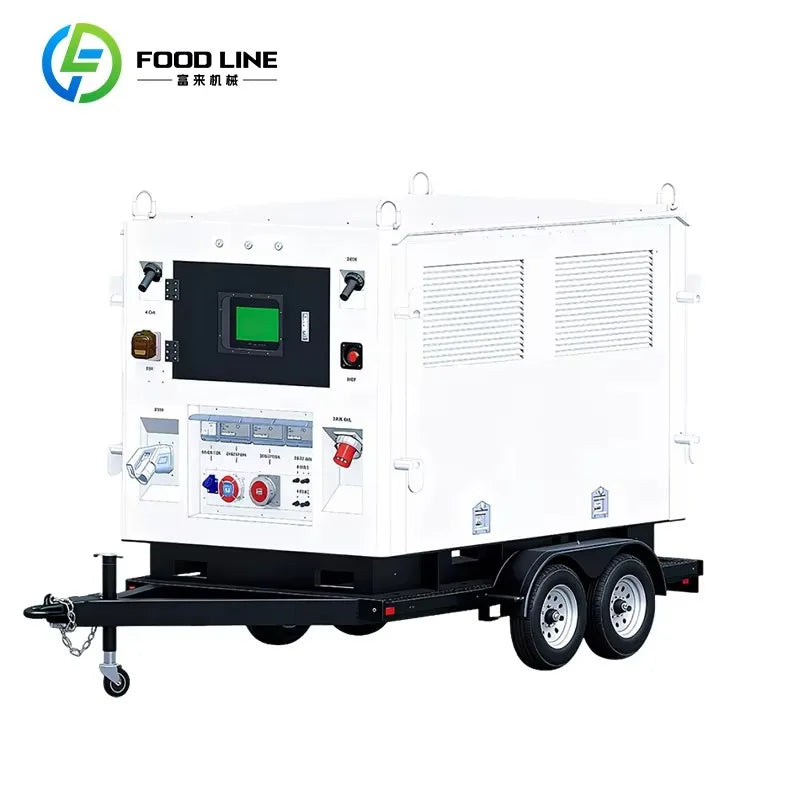 Mobile Energy Storage System Portable Power Station Fast Charging Backup Battery for Outdoor Emergency EV Charging Use