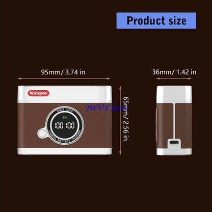 573A Efficient Type C Charging Station For E10 Battery With LCD Screen