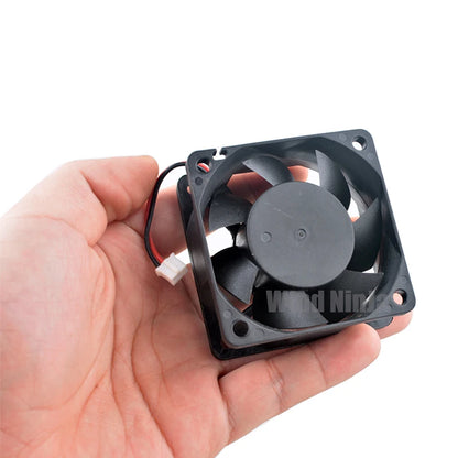 F126025SL 6cm 60mm fan 60x60x25mm DC12V 0.12A 2pin Quiet cooling fan for charger power supply