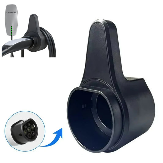 Type 2 EV Charger Holder EV Charger Plug Holder Stand Wallbox Socket Electric Car Charging  Gun Cable Wall Mount Bracket