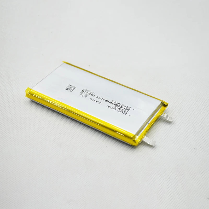 3.7V 10000mAh 1260110 Battery Lithium Polymer Batteries Lipo Li-Po Rechargeable Cells for Power Bank Laptop Camping Lights Diy