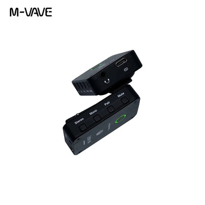 Dropshipping Wholesale M Vave WP9 Wireless Earphone Monitor 2.4GHz ISM Transmitter Receiver Support Stereo Mono Recording