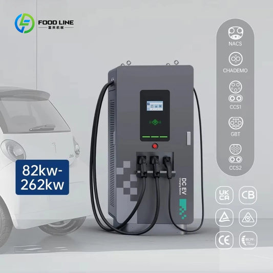Customized Ev Ccs2 Dc Chargers Ev Charger Level 3 80kw 160kw 200KW 260KW Dc Fast Charging Station for Electric Vehicles