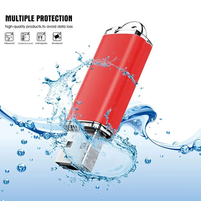 3.0 USB flash drive 64GB metal pen drive suitable for computers with 8GB 16GB 32GB 128GB flash cards high-speed memory stick