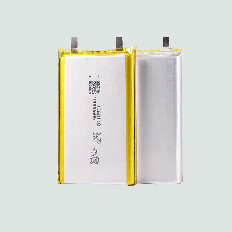 10000mAh 3.7V 1260110 Polymer Lithium Ion Li-ion Rechargeable Battery for Power Bank GPS Tablet E-book Batteries