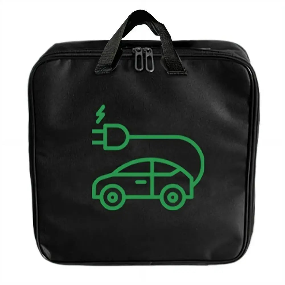 EV Cable Organizer Bag Electric Car Charger Box  Waterproof Car Battery Cable Handled Bag EV Car Charging Gun Storage Organizer
