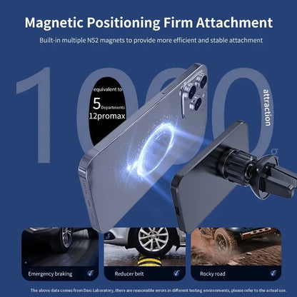 Magnetic Car Wireless Charger For iPhone 17 16 15 14 13 12 Pro Max Mini Car Phone Holder Stand Mount Fast Charging Station